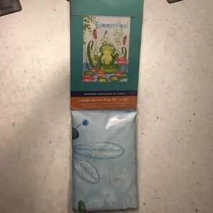 Large porch flag Summer Time!